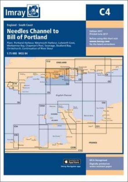 Cover for Imray · Imray Chart C4: Needles Channel to Bill of Portland - C Series (Paperback Book) [New edition] (2017)