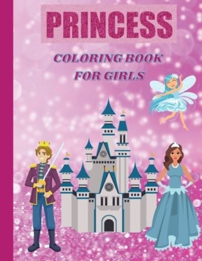 Cover for Guillory Griffin · Princess Coloring Book (Paperback Book) (2021)