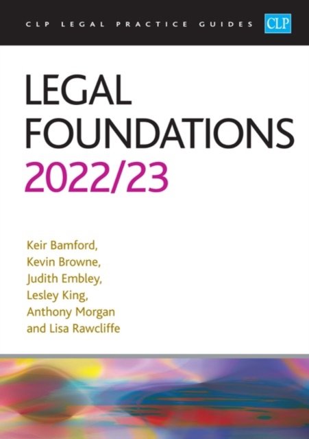 Cover for Browne · Legal Foundations 2022/2023: Legal Practice Course Guides (LPC) (Taschenbuch) [Revised edition] (2022)