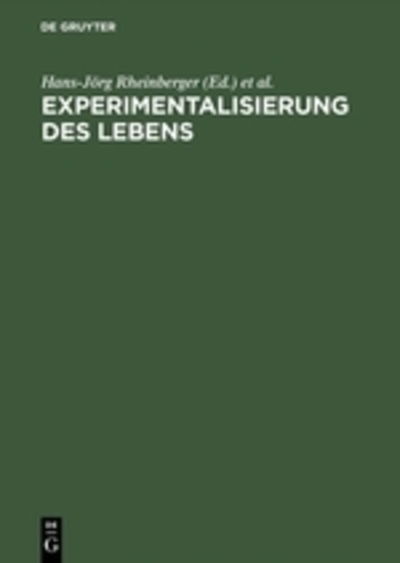 Cover for Die Experimentalisierung DES Lebens (Hardcover Book) (1995)