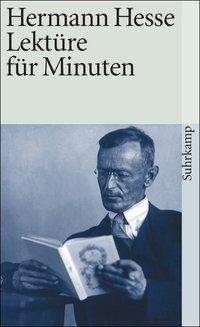 Cover for Hermann Hesse · Suhrk.TB.0007 Hesse.Lekt.f.Minuten.1 (Bok)