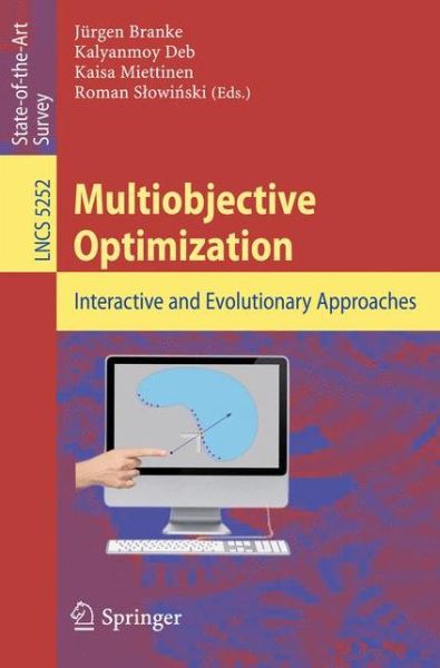 Cover for Jurgen Branke · Multiobjective Optimization - Lecture Notes in Computer Science / Theoretical Computer Science and General Issues (Taschenbuch) (2008)