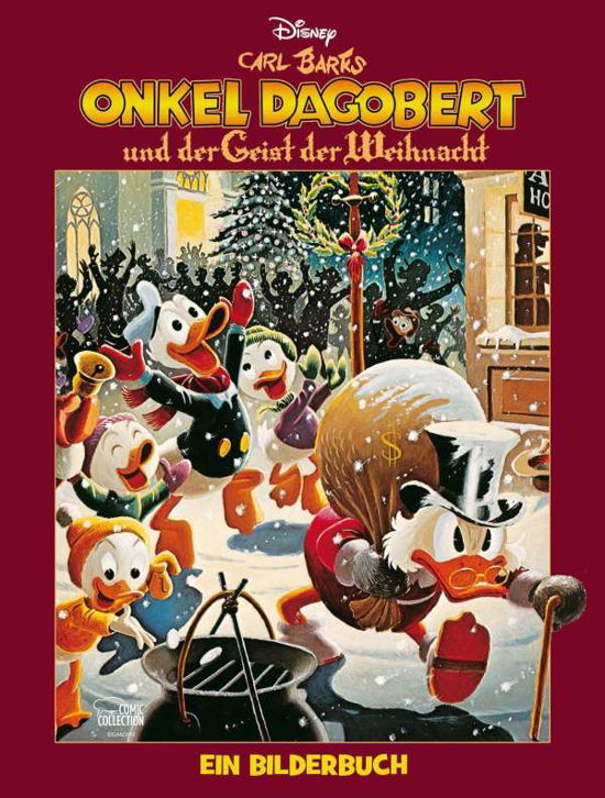 Cover for Carl Barks · Onkel Dagobert und der Geist der Weihnacht (Gebundenes Buch) (2021)