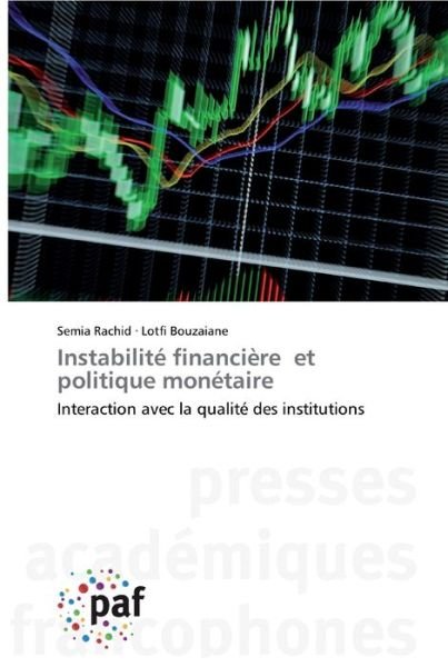 Instabilité financière et politi - Rachid - Books -  - 9783838148076 - June 16, 2020
