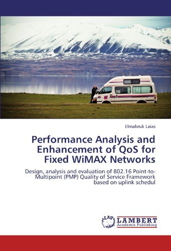 Cover for Elmabruk Laias · Performance Analysis and Enhancement of Qos for Fixed Wimax Networks: Design, Analysis and Evaluation of 802.16 Point-to-multipoint (Pmp) Quality of Service Framework Based on Uplink Schedul (Pocketbok) (2011)