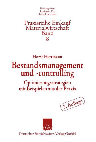 Cover for Hartmann · Bestandsmanagement und -contro (Book) (2017)