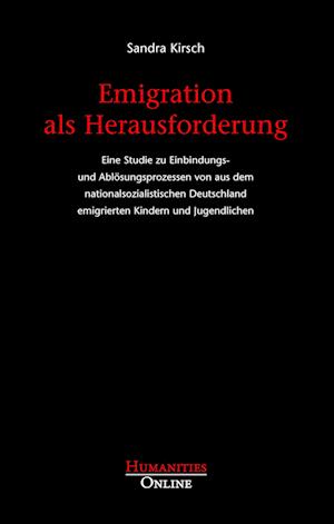 Cover for Sandra Kirsch · Emigration als Herausforderung (Paperback Book) (2010)