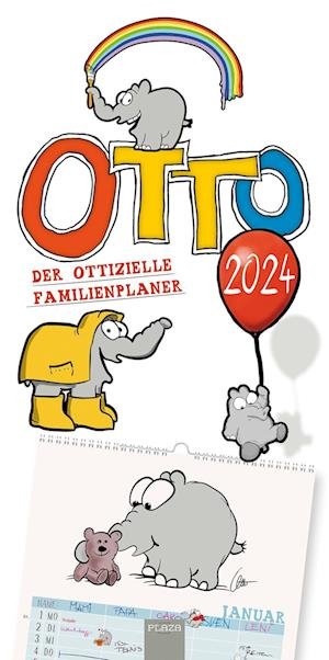 Cover for Otto Waalkes · Otto 2024 - Otto Waalkes &amp; Ottifanten: Der ottizielle Familienplaner (MISC) (2023)
