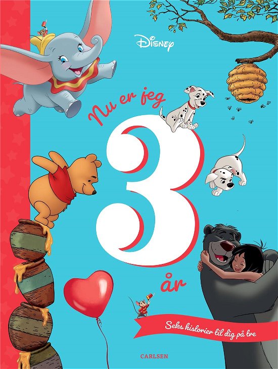Cover for Disney · Nu er jeg 3 år (Innbunden bok) [1. utgave] (2023)