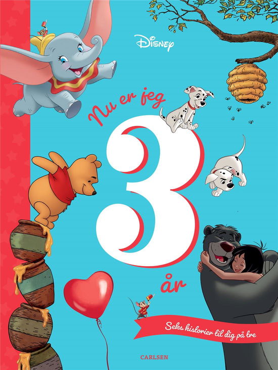 Cover for Disney · Nu er jeg 3 år (Inbunden Bok) [1:a utgåva] (2023)