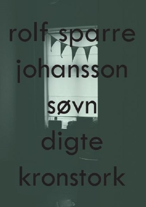 Cover for Rolf Sparre Johansson · Søvn (Sewn Spine Book) [1. Painos] (2015)