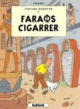 Cover for Hergé · Tintins äventyr: Faraos cigarrer (Kartor) (2015)