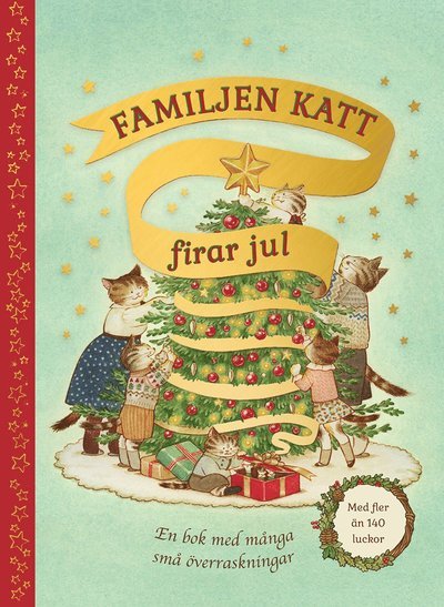 Cover for Lucy Brownridge · Familjen Katt firar jul (Kartongbok) (2023)