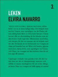 Cover for Elvira Navarro · Astor Novell.: Leken (Book) (2011)