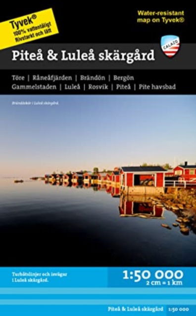 Cover for Piteå &amp; Luleå skärgård 1:50.000 (CD/DVD) (2020)