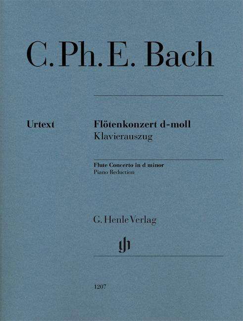 Cover for Bach · Flötenkonzert d-moll, Klavierauszu (Bok) (2018)