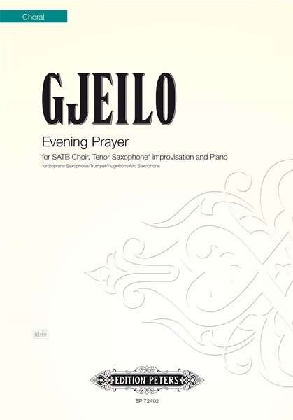 Cover for Gjeilo · Evening Prayer (Sheet music) (2014)