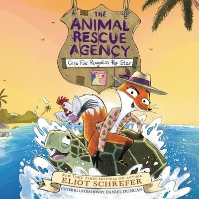 Cover for Eliot Schrefer · The Animal Rescue Agency #2: Case File: Pangolin Pop Star Lib/E (CD) (2022)