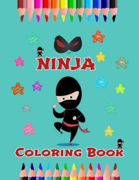 Cover for Phairin Sawongtui · Ninja Coloring Book (Paperback Bog) (2020)