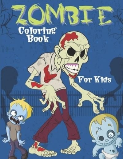 Cover for Colorful World · Zombie Coloring Book for Kids (Pocketbok) (2020)