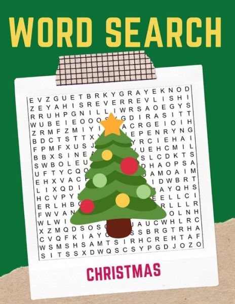 Cover for Getelan Journals · Word Search Christmas (Paperback Book) (2020)