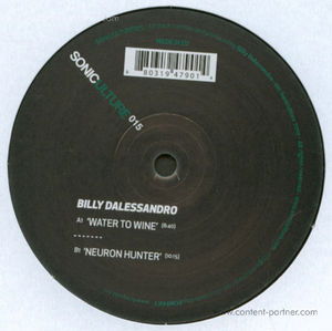 Cover for Billy Dalessandro · Neuron Hunter / Water to Wine (12&quot;) (2010)