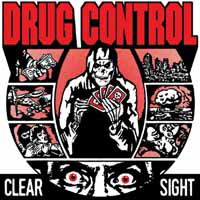 Cover for Drug Control · Clear Sight (Red Vinyl) (7&quot;) (2019)