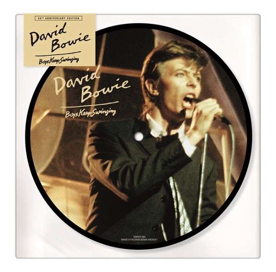 Cover for David Bowie · Boys Keep Swinging (7&quot;) [Picture Disc edition] (2019)