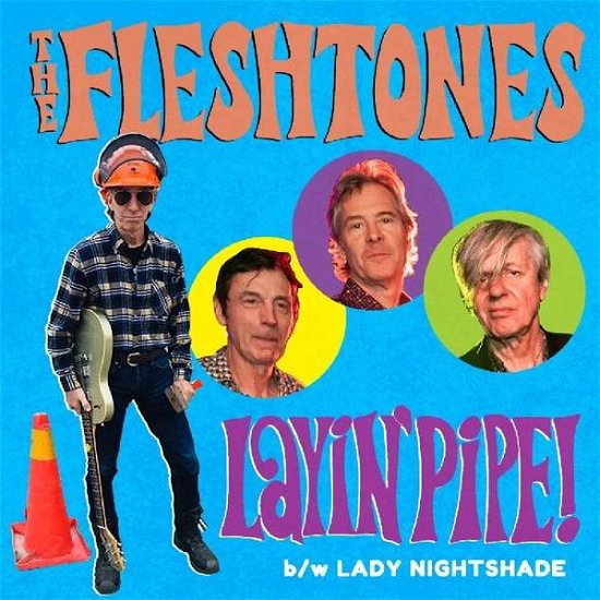 Cover for The Fleshtones · Layin' Pipe b/w Lady Nightshade (LP) (2019)