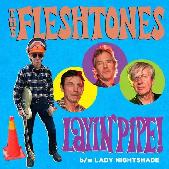 Cover for The Fleshtones · Layin' Pipe b/w Lady Nightshade (LP) (2019)