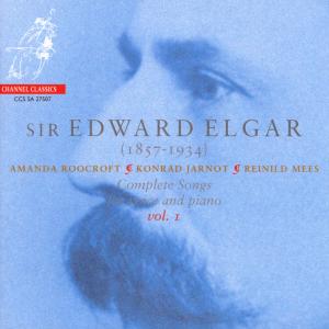 Cover for Amanda Roocroft Soprano · Elgar - Complete Songs Vol.1 (CD) (2008)