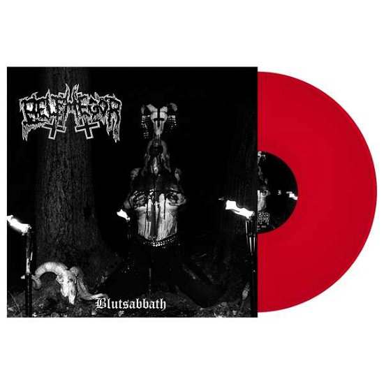 Cover for Belphegor · Blutsabbath (Remastered 2021) (Deep Red Vinyl) (LP) (2022)
