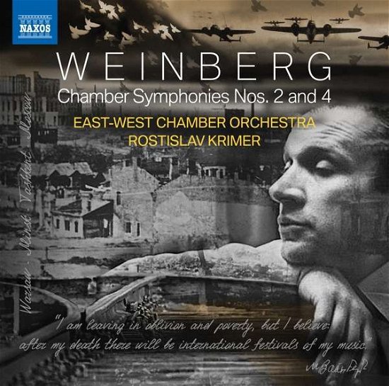 Cover for East-west Co / Krimer · Mieczyslaw Weinberg: Chamber Symphonies Nos. 2 And 4 (CD) (2021)
