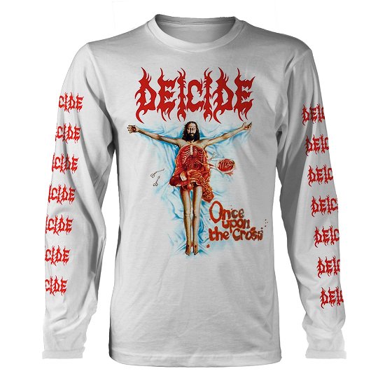 Cover for Deicide · Once Upon the Cross (White) (Tröja) [size S] (2021)