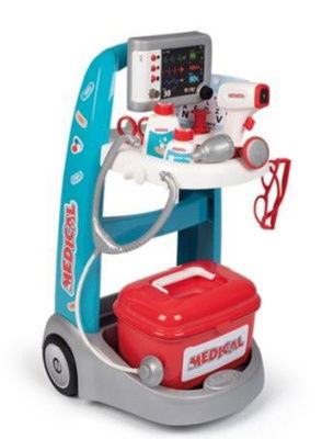 Smoby Elektronische Doktertrolley 16dlg. - Smoby - Produtos -  - 3032163402077 - 22 de agosto de 2022