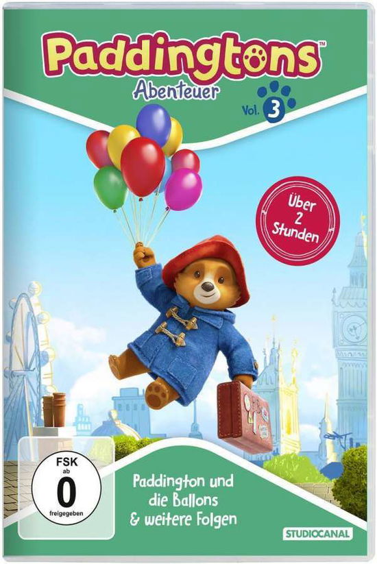 Paddingtons Abenteuer / Vol.3 - Movie - Elokuva - Studiocanal - 4006680097077 - torstai 25. maaliskuuta 2021