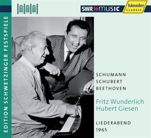 Cover for Wunderlich,fritz / Giesen · Liederabend 1965 (CD) (2009)
