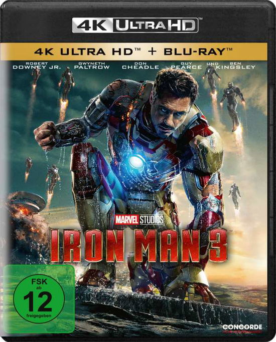 Cover for Downey,robert Jr. / Paltrow,gwyneth · Iron Man 3 (Uhd) (4K Ultra HD) (2017)