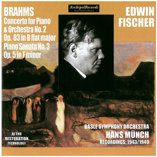 Klavierkonzert 2 Basler - Brahms / Fischer - Musik - Archipel - 4035122403077 - 2012