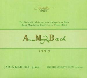 Cover for Bach,j.s. / Maddox / Schmitthusen · Notenbuchlein Der Anna Magdale (CD) (2011)