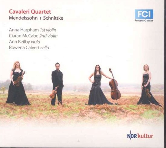 Cover for Mendelssohn / Harpham / Mccabe / Beilby / Calvert · Str Qrts (CD) (2014)