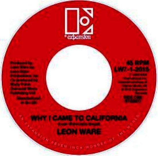 Why I Came to California / Rockin' You Eternally - Leon Ware - Music - EXPANSION - 5019421501077 - May 26, 2015