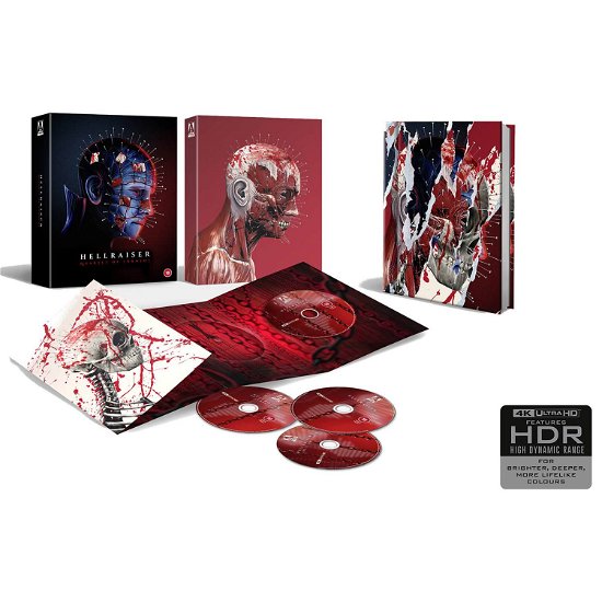 Hellraiser: Quartet of Torment - Clive Barker - Filmes - Arrow Video - 5027035026077 - 23 de outubro de 2023