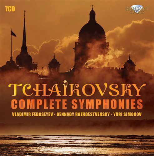 Cover for Pyotr Il'yich Tchaikovsky · Tchaikovsky: Complete Symphonies (Lso / Philharmonia Orchestra / Fedoseyev / Simonov / Rozhdestvensky) (CD) (2012)