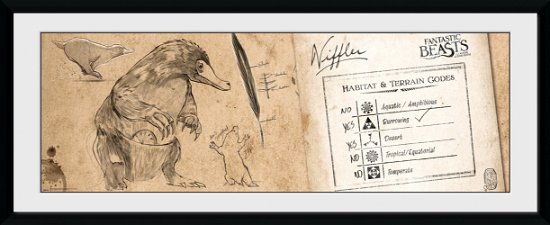 Fantastic Beasts: Niftier (Stampa In Cornice 75x30 Cm) - Fantastic Beasts - Music - Gb Eye - 5028486380077 - 