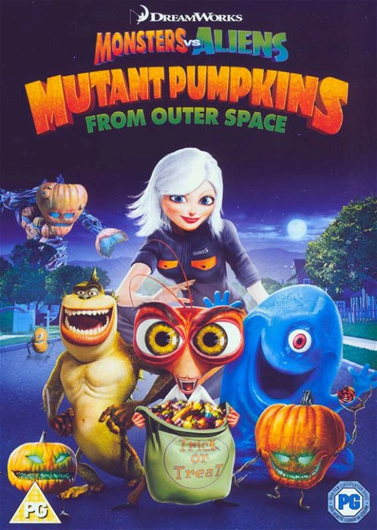 Cover for Monsters vs Aliens · Monsters vs Aliens - Mutant Pumpkins From Outer Space (DVD) (2015)