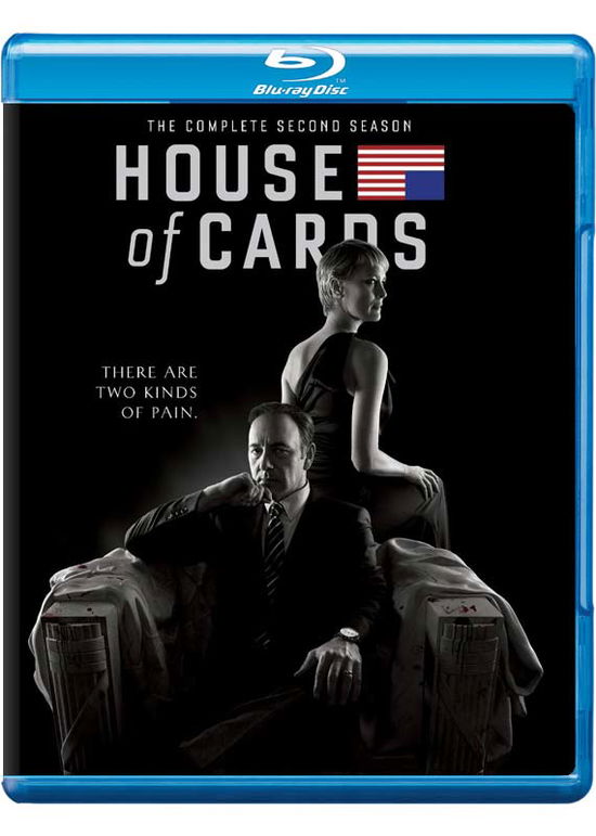 Cover for House of Cards - Sæson 2 (Blu-Ray) (2014)