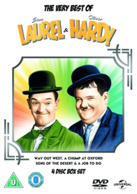 Cover for Laurel &amp; Hardy - the Very Best · Laurel and Hardy - The Very Best Of (DVD) (2015)