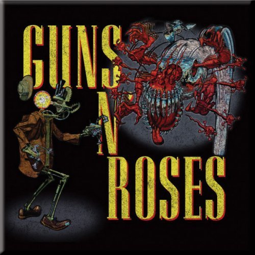 Guns N' Roses Fridge Magnet: Attack - Guns N Roses - Koopwaar - Bravado - 5055295379077 - 17 juni 2015