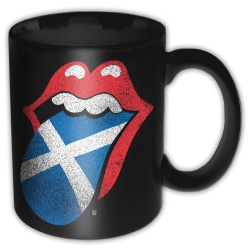 Cover for The Rolling Stones · The Rolling Stones Boxed Standard Mug: Tongue Scotland (Krus) [Black edition] (2014)